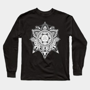 henna design Long Sleeve T-Shirt